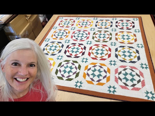 Step-by-Step "Cartwheels" Quilt Tutorial with Donna Jordan!