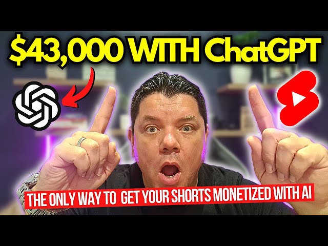 Make Money with YouTube Shorts Using ChatGPT | The Only Way To Get YouTube Shorts Monetised With AI
