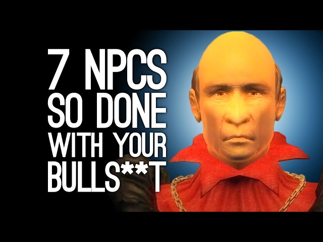 NPCs Who Are So Done With Your Bulls*** | Commenter Edition
