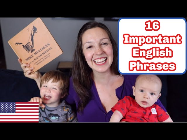 16 Important English Phrases: Read a Story With Me