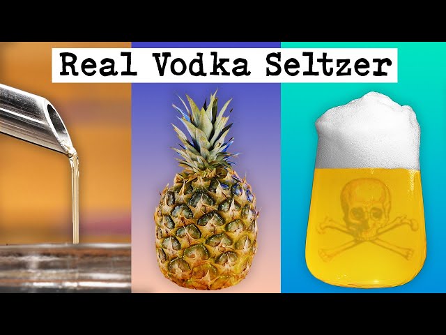 How to Make Truly, High Noon, Whiteclaw, and Happy Dad Pineapple Hard Seltzer