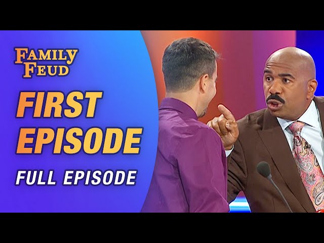 Steve Harvey’s FIRST TIME hosting Family Feud!