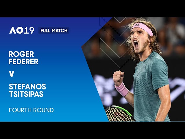 Roger Federer v Stefanos Tsitsipas Full Match | Australian Open 2019 Fourth Round