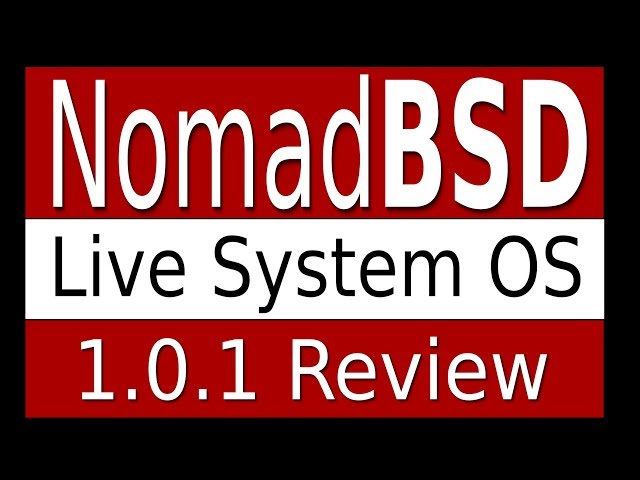 NomadBSD 1.0.1 Review