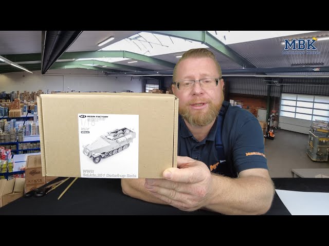 MBK unboxing #870 -1:16 WWII Sd.Kfz. 251 Detail up Set (SOL Model MM635)