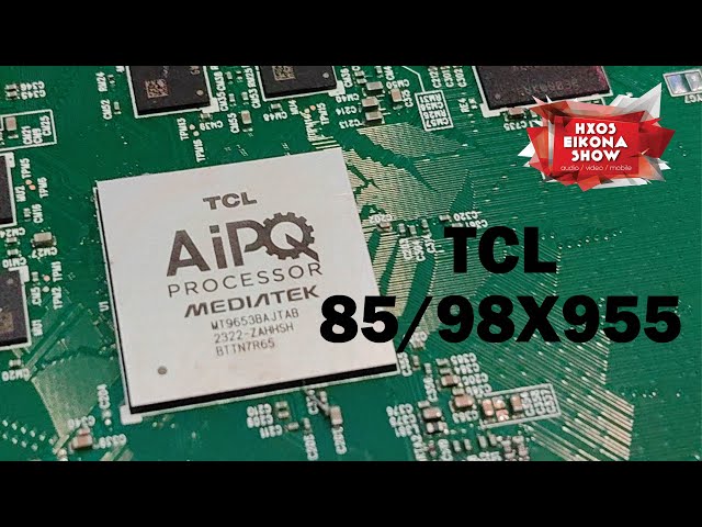 TCL X955 mini LED television with Pentonic 700 CPU and 5184 local dimming zones | Deep Unboxing