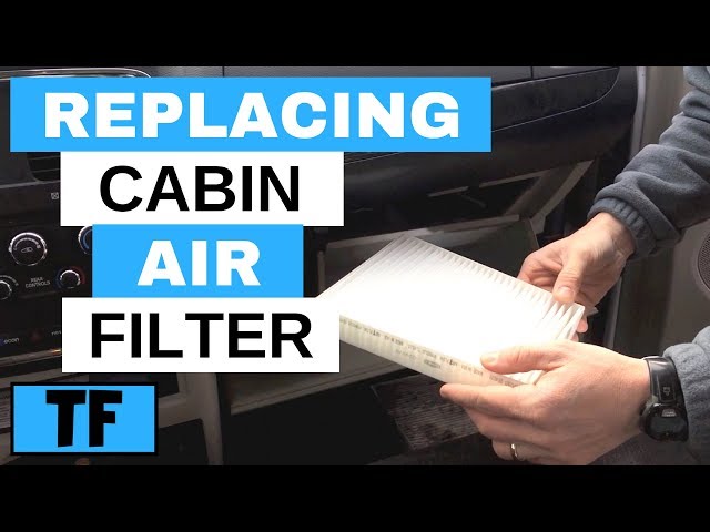 How To Replace The Cabin Air Filter In A 2011 Dodge Grand Caravan