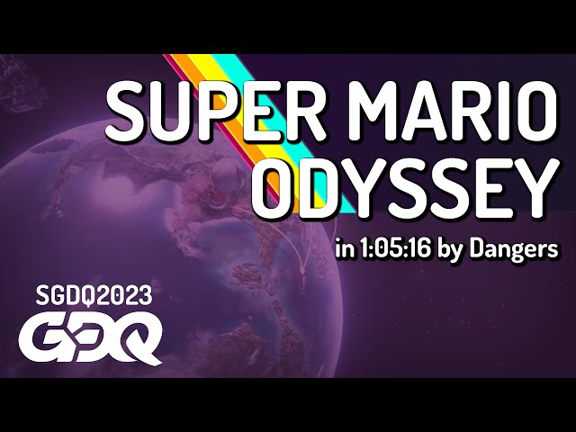 Super Mario Odyssey by Dangers in 1:05:16 - Summer Games Done Quick 2023