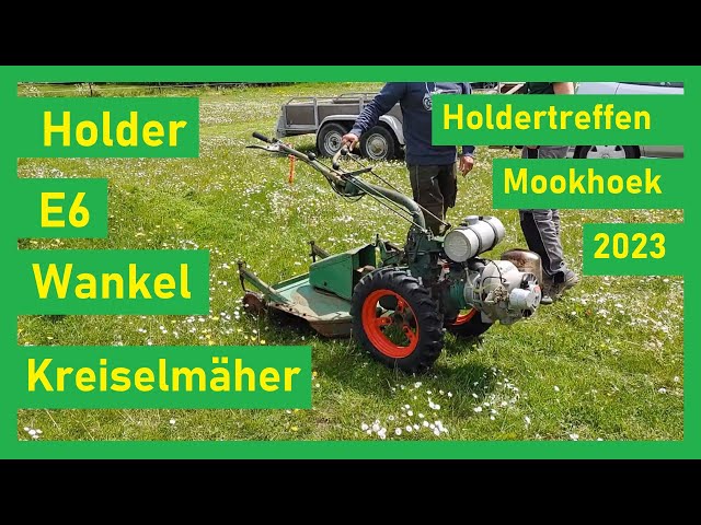 Holder E6 mit Sachs-Wankelmotor und Kreiselmähwerk | Holdertreffen Mookhoek 2023