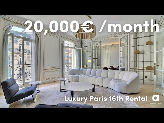Luxury Paris Rental Apartment - Avenue Raymond Poincaré Paris 16th