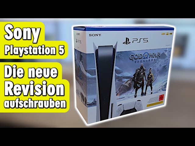 Sony PS5 neue Version 2023 Revision CFI-1216A - Konsole aufschrauben - Playstation 5