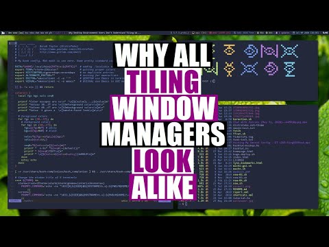 Why Desktop Environment Users Don't Understand Tiling Window Managers