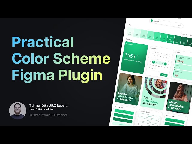 Best Color Scheme Generator Figma Plugin + Web App ever