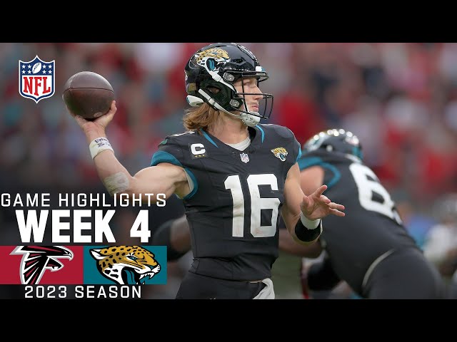 Atlanta Falcons vs. Jacksonville Jaguars Game Highlights | NFL 2023 Week 4
