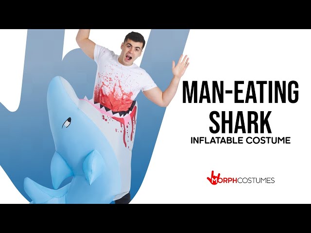 Man-Eating Shark Inflatable Costume