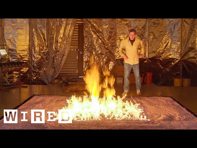 Inside the Lab That Starts Fires For Science | WIRED