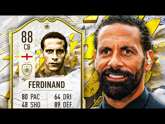 IS HE WORTH 7 TOKENS? 🤔 88 ICON RIO FERDINAND PLAYER REVIEW! - FIFA 22 Ultimate Team