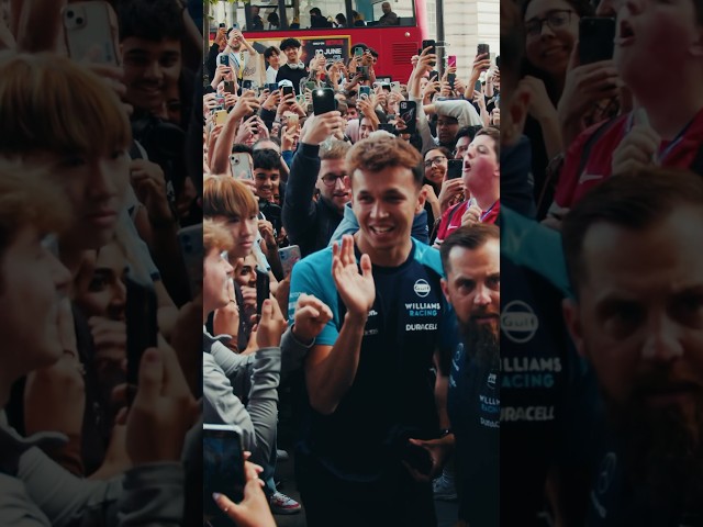 Inside our London Fan Zone with Alex and Jamie 🤩🇬🇧| Williams Racing | British GP