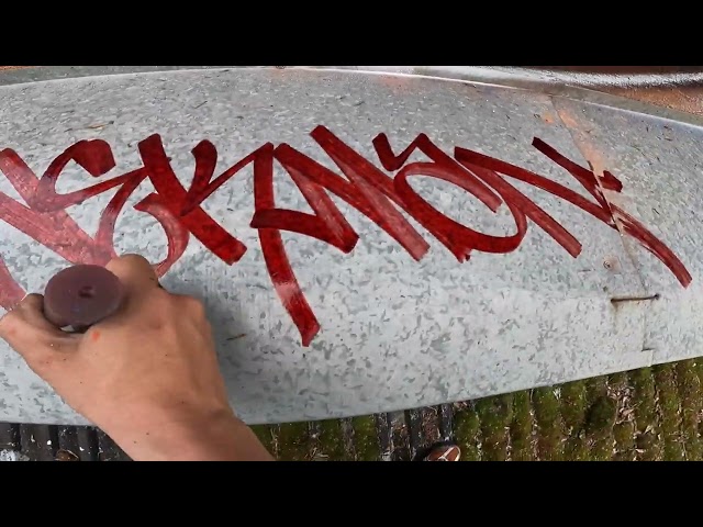 Graffiti review with Wekman Molotow Burner marker