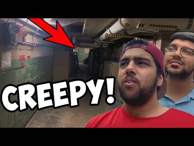 Eating at an UNDERGROUND Restaurant (SCARY!)