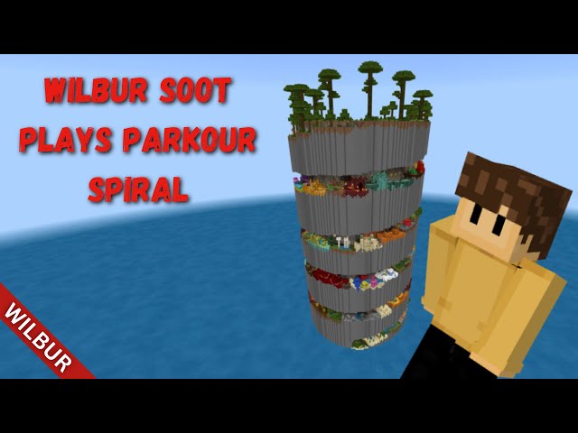 Wilbur Soot plays that one Minecraft parkour Map from TikTok - Livestream Edit (Feb 14th 2023)