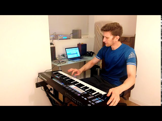 Keyboard solo Macedonian style