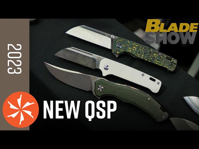 New QSP Knives at Blade Show 2023 - KnifeCenter.com