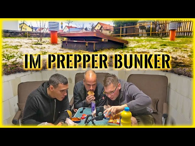 Im PREPPER BUNKER mit @SurvivalMattin | BRENNENDE FÜRZE - Ekelbohnen & Chilis! | Home Build Solution