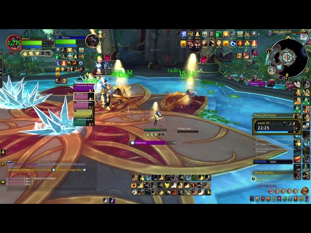 Ruby Life Pools 10 Mythic+ Holy Paladin POV (S4, Fortified)