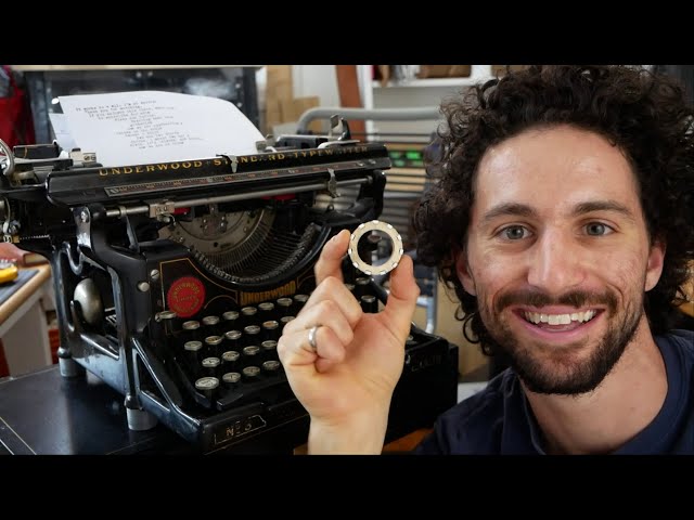 A Modern Invention for a 100 Year Old Typewriter