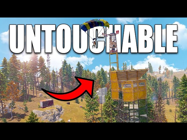 We Built The World's Craziest Tree House Base in Rust (Rust Movie)