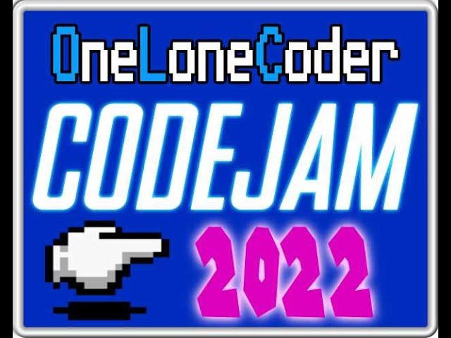 olc::CodeJam 2022: Theme Reveal Livestream!