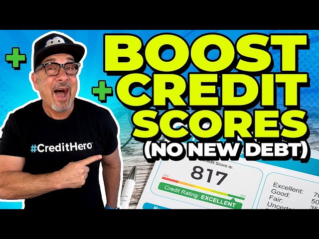 Build Credit Scores WITHOUT More Debt | Step-by-Step