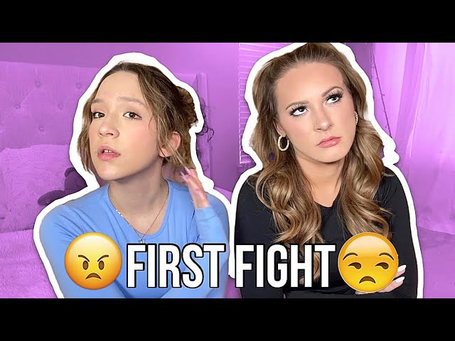 We got into our first FIGHT (caught on camera) 😬😳.. this was BAD.