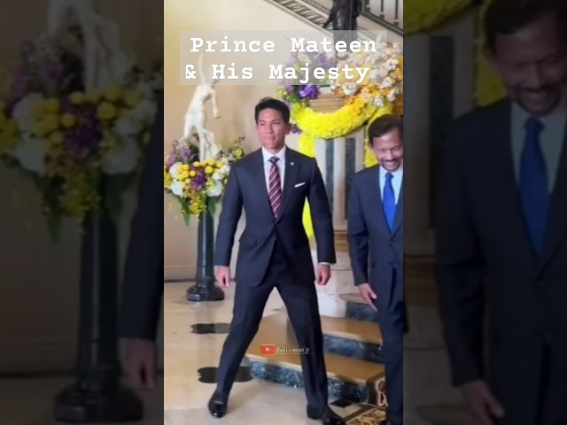 Prince Mateen & His majesty In thailand