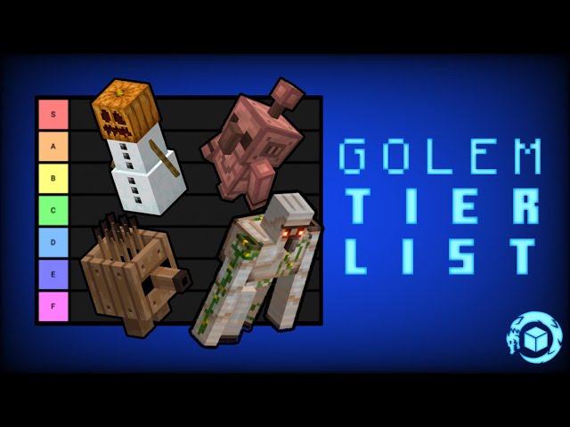 Ranking Minecraft's Golems