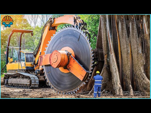 150 Fastest Big Chainsaw Cutting Tree Machines At Another Level
