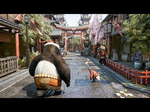 KUNG FU PANDA Game But in RTX:ON