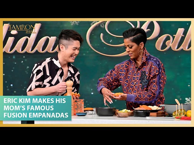 Eric Kim Makes His Mom’s Famous Fusion Empanadas