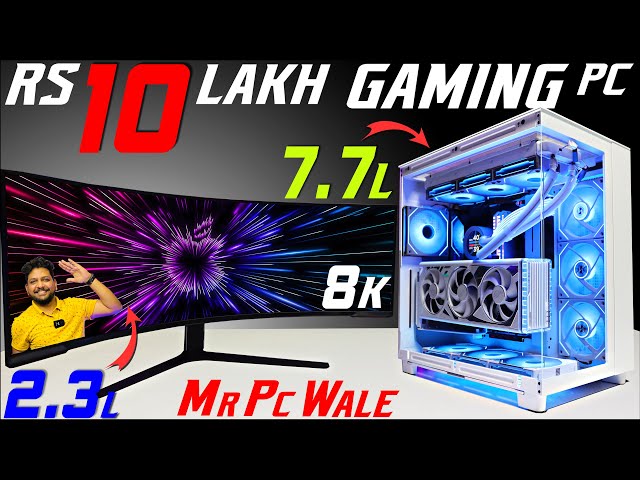 Rs 10 Lakh 🤯🤯 8K Ultra Gaming 🔥🔥 PC | RTX 4090 | Intel i9 | 9532777615 | Mr Pc Wale