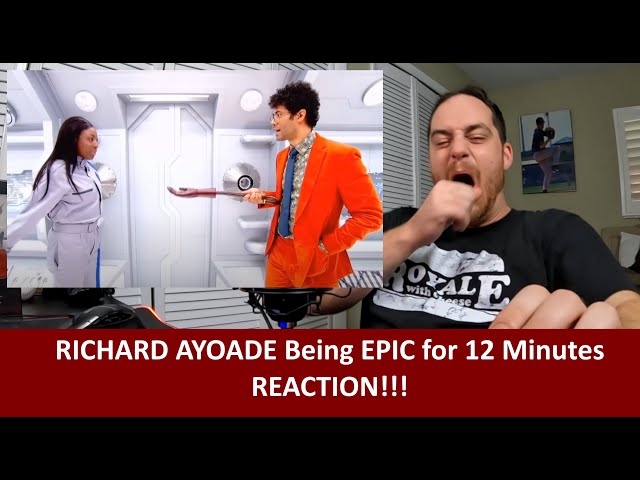 American Reacts RICHARD AYOADE Being EPIC Reaction