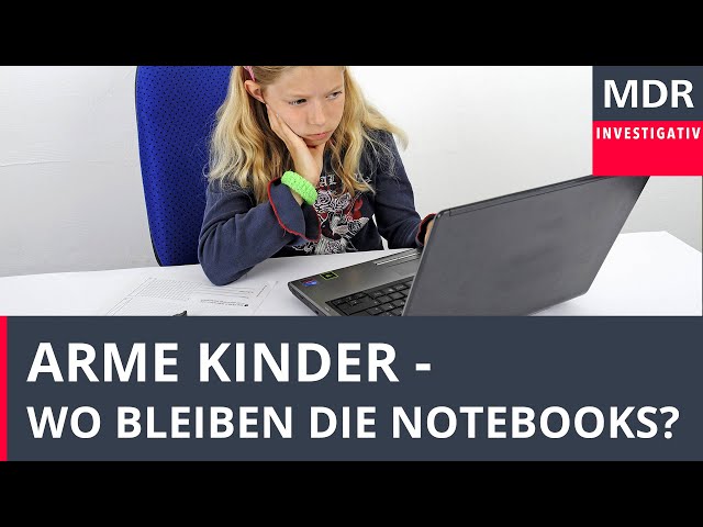 Arme Kinder - wo bleiben die Notebooks?