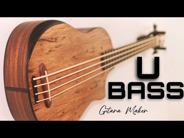 I Built A Small Acoustic Bass - The Ukelele Bass