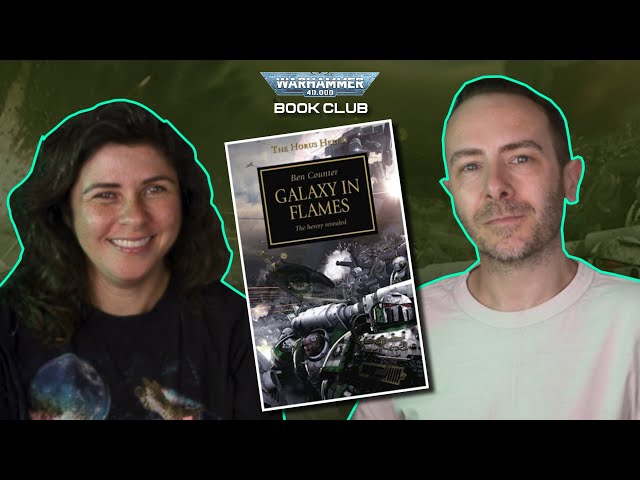 Horus Heresy 3: GALAXY IN FLAMES by BEN COUNTER - Warhammer Book Club with Mira!