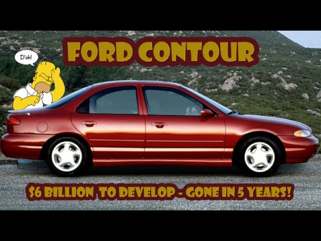 Here’s how the Contour was another “world car” failure for Ford