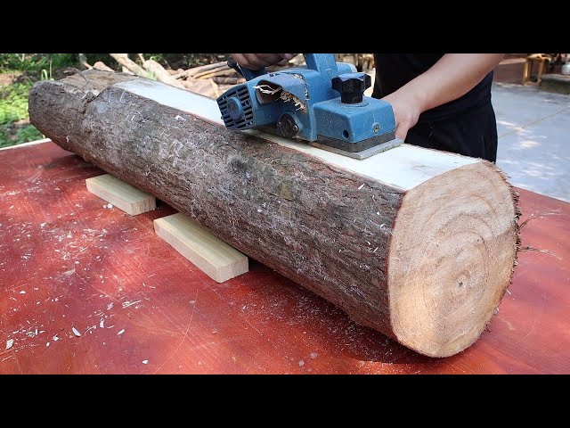 Incredible Woodworking Ideas With Impeccable Skill In Every Detail // Build A Large Table For Garden