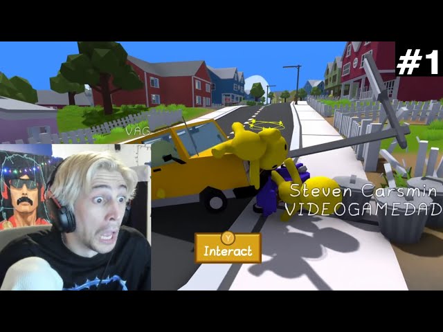 xQc Wobbly Life With Jesse, Poke & Gigi For The First Time Highlights #1