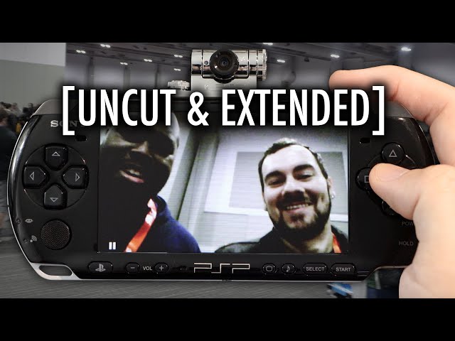 Vlogging At A Retro Game Convention With A PSP [UNCUT & EXTENDED)