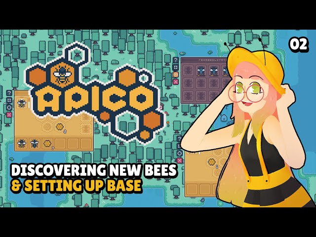 Discovering New Bee Species and Setting Up Base! - Apico - 02