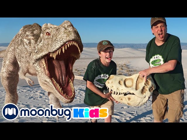 Giant T-Rex Dinosaur vs Park Rangers | BEST OF @TRexRanch | Explore With Me!